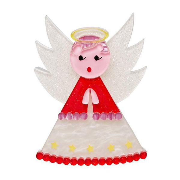 Nanna's Little Angel Christmas Brooch - Erstwilder Kitschy Christmas (2017)