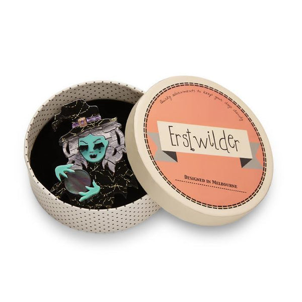 Erstwilder - Not So Wicked Salem Witch Brooch - Out of the Shadows (2017)