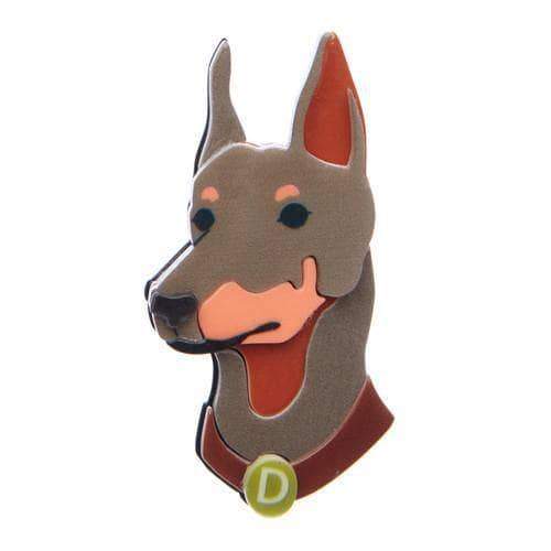 Erstwilder -  Patrick Pinscher Doberman Pinscher Brooch - (2015)