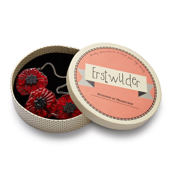 Erstwilder - Poppy Field Necklace (Red) - Poppies (2017)