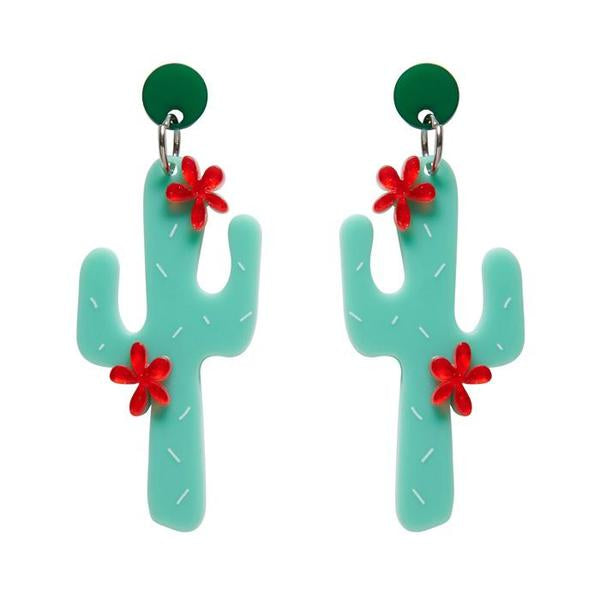 Erstwilder - Prickly Pair Cactus Earrings