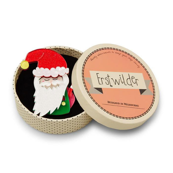 Erstwilder - Saint Nick Santa Claus Christmas Brooch - Kitschy Christmas (2017)