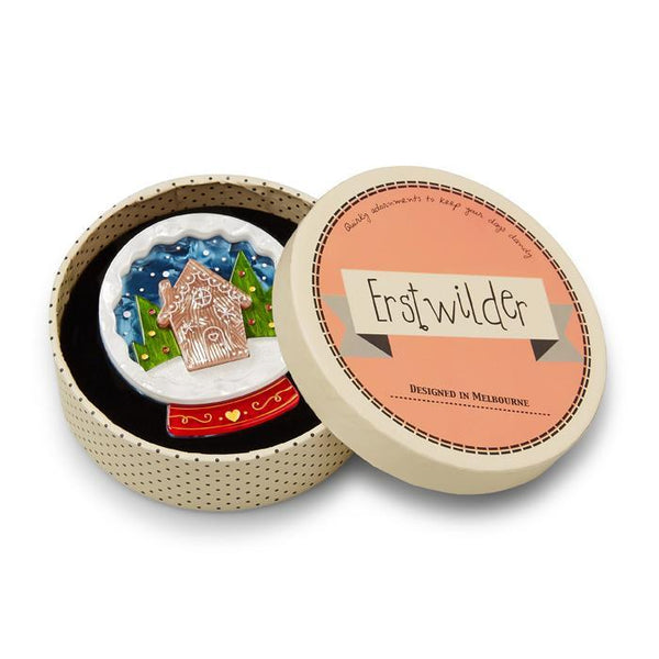 Erstwilder - Season's Greetings Brooch (Red) - Kitschy Christmas (2017)