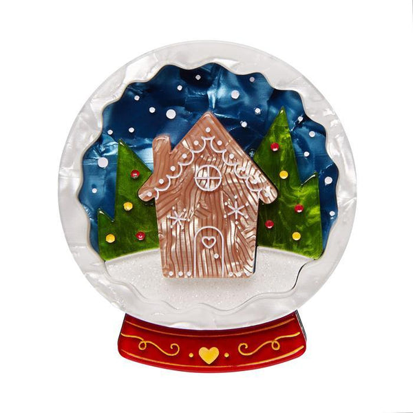 Erstwilder - Season's Greetings Brooch (Red) - Kitschy Christmas (2017)