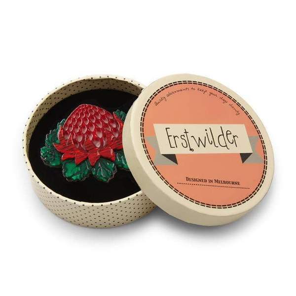 Erstwilder - Telopea Waratah Brooch - Fan Favorites (2017)