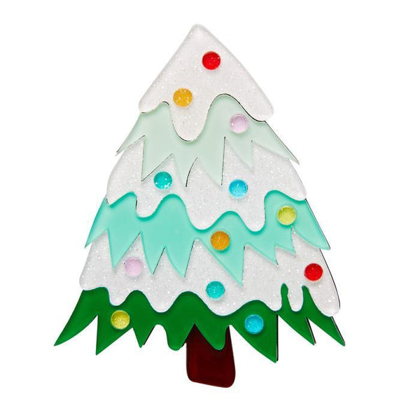 Erstwilder - To Be Jolly Christmas Tree Brooch - Kitschy Christmas (2017)