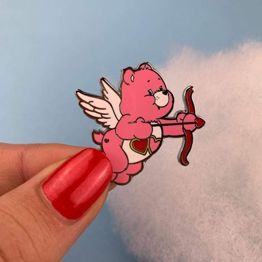 Erstwilder - Love-A-Lot Cupid Enamel Pin - Care Bears