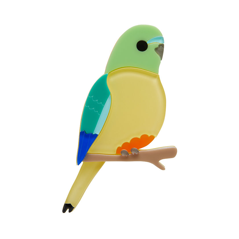 Erstwilder - Radiant Rambler Parrot Brooch - Endangered Animals (2019)