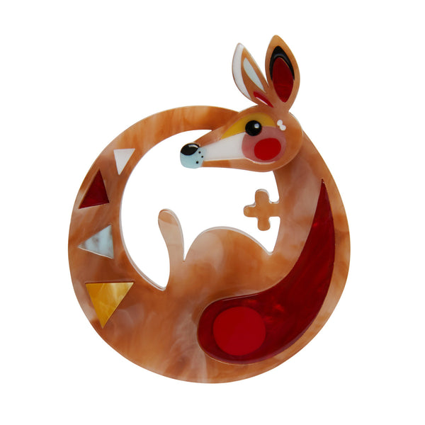 Erstwilder - The Kinetic Kangaroo Brooch - Pete Cromer (2019)