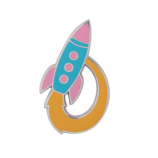 Erstwilder - Radical Rocket Ship Enamel Pin