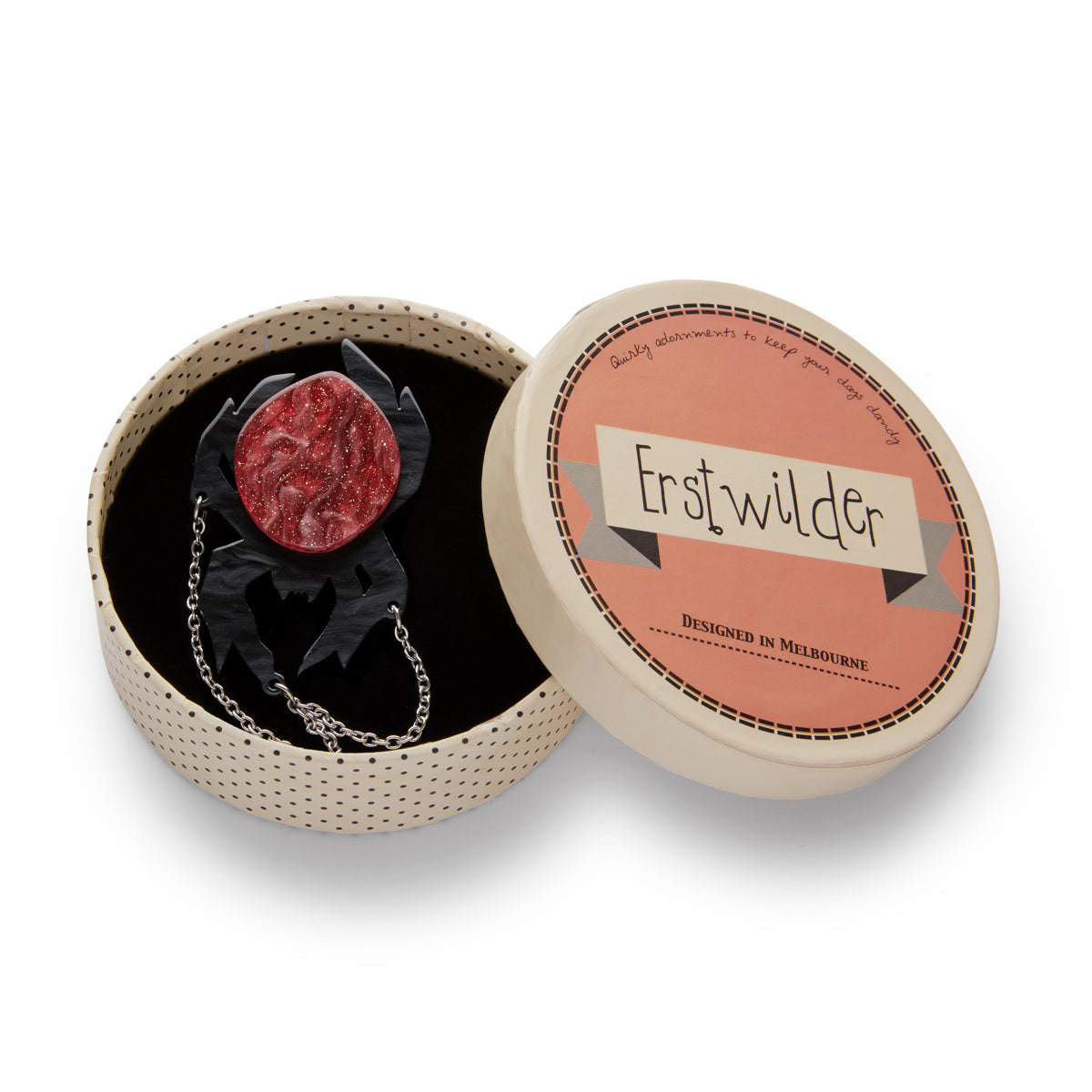 Erstwilder - Web Spinning Wonder Spider Brooch - Insects and Bugs (2020)