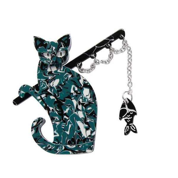 Erstwilder - The Famous Fishing Cat Brooch - 10th Birthday Fan Favorites (2021)