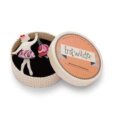 Erstwilder - Bev and The Flying Balloon Brooch - (2018)