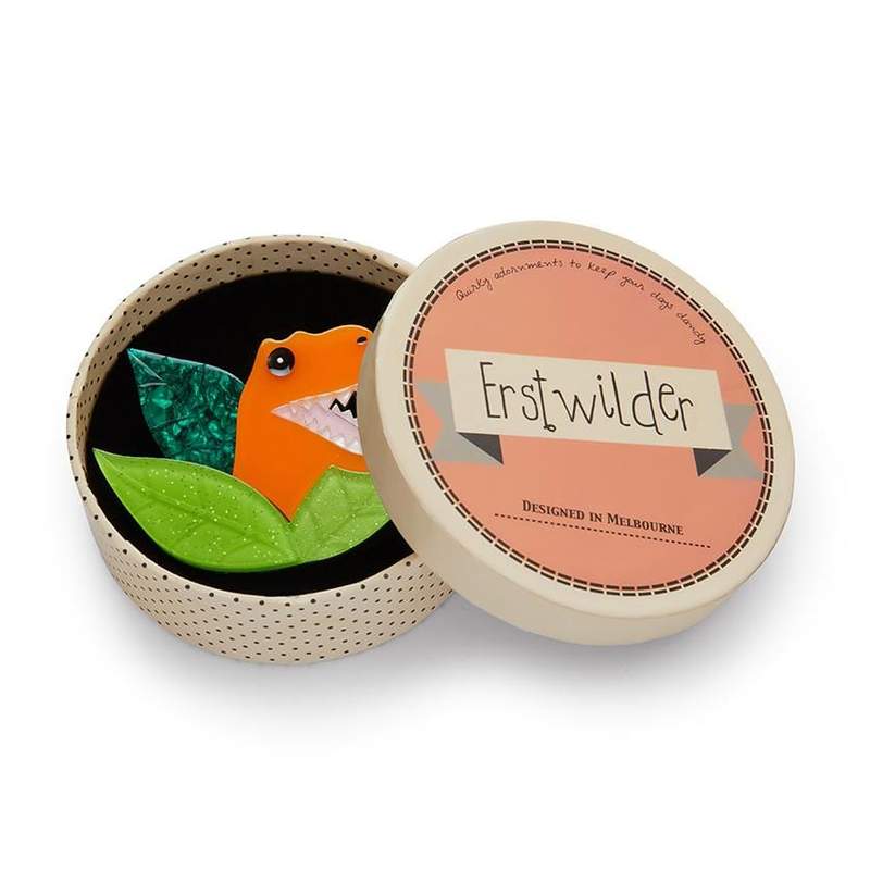 Erstwilder - Peek-a-saurus Rex Brooch - Fan Favorites (2020)