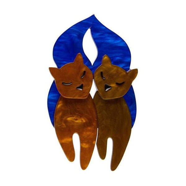 Erstwilder - The Lovecats Brooch - Erstwilder 10th Birthday (2021)