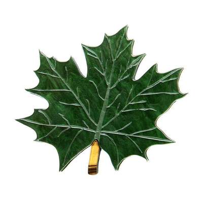 Erstwilder - King of Our Forest Green Leaf Brooch - Fan Favorites (2018)