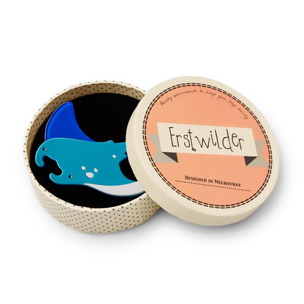 Erstwilder - A Manta's Mantra Brooch - Ocean Vibes 2.0 (2018)