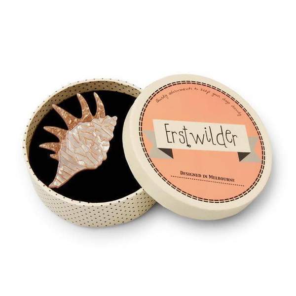 Erstwilder - Mobile Home Shell Brooch - Ocean Vibes 2.0 (2018)