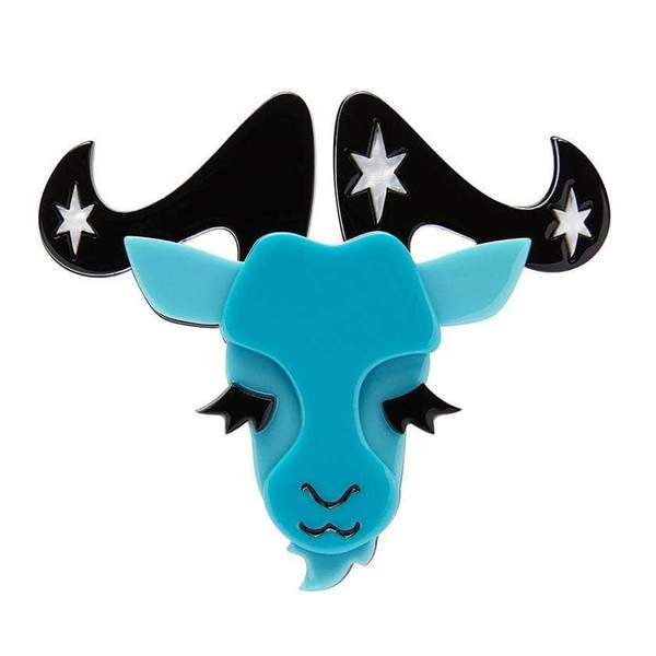 Erstwilder - Capricorn the Controlled Goat Brooch - Written in The Stars (2018)