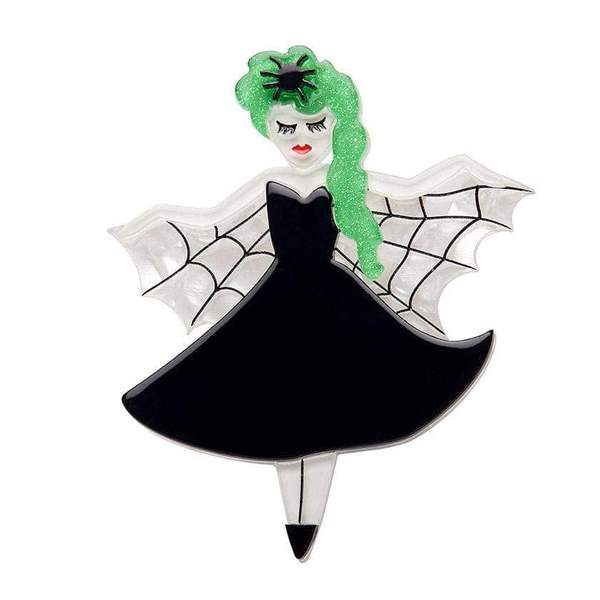 Erstwilder - Kiss of the Spider Woman Brooch - A Haunting We Will Go (2018)