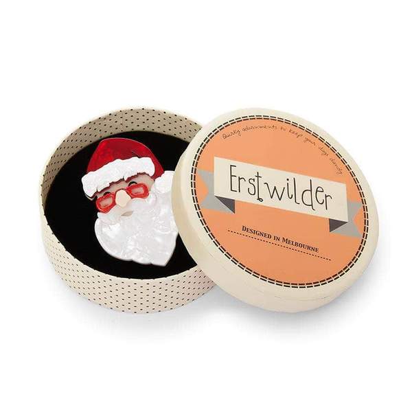 Erstwilder - Father Christmas Brooch - Festive Splendour (2018)