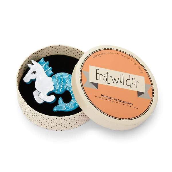 Erstwilder - Seabiscuit Hippocampus Brooch - Myths and Legends (2018)