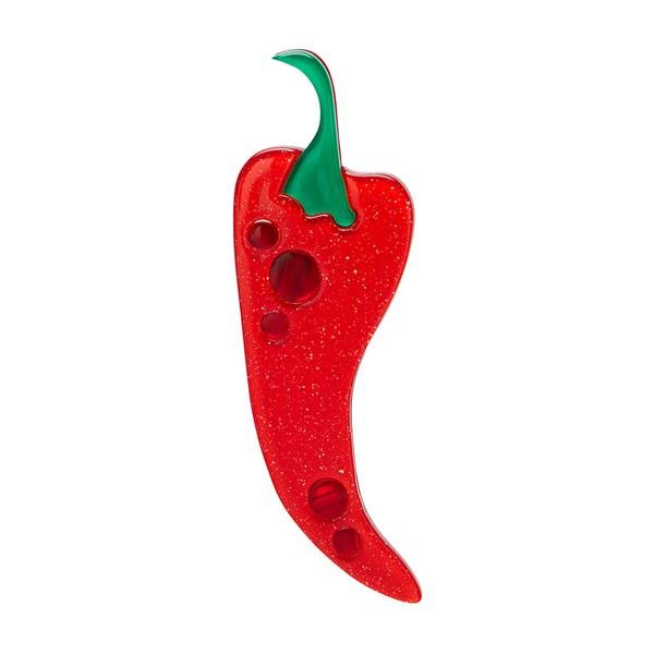 Cosas Picante Brooch (Chili Pepper) by Erstwilder - Spanish Fiesta - (2019)