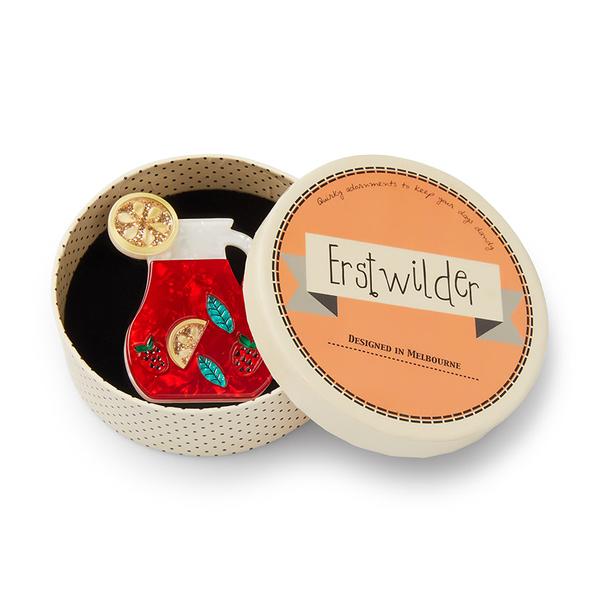 Vamos De Fiesta Brooch Sangria Pitcher Brooch -  Spanish Fiesta (2019)
