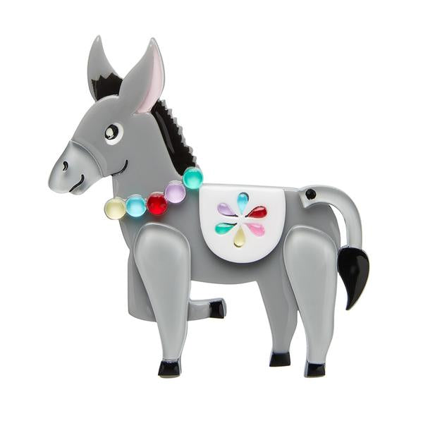 Erstwilder - Brave Burro Donkey Brooch - Spanish Fiesta (2017)
