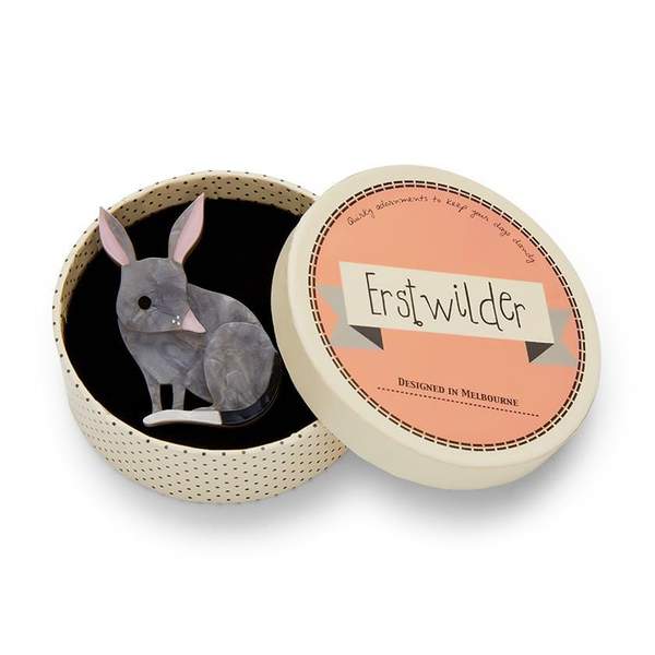 Erstwilder - Bouncy Burrow Dweller Brooch - Endangered Animals (2019)