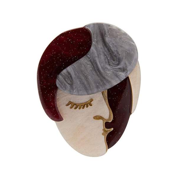 Erstwilder - Vogue Visage Brooch - Art Deco (2019)