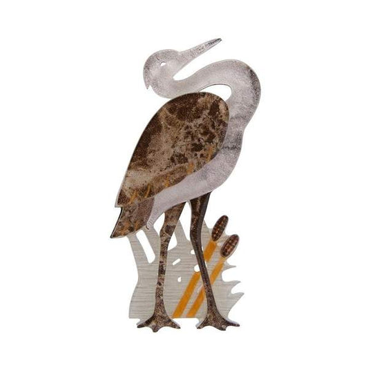 Erstwilder - Avian Adore Heron Brooch - Art Deco (2019)