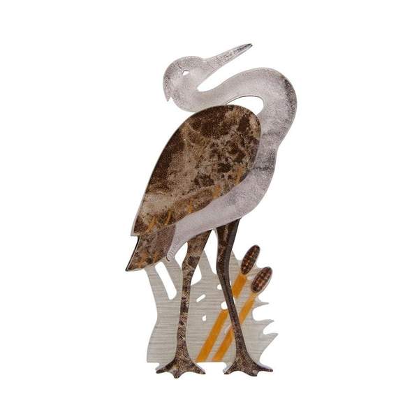 Erstwilder - Avian Adore Heron Brooch - (2019)