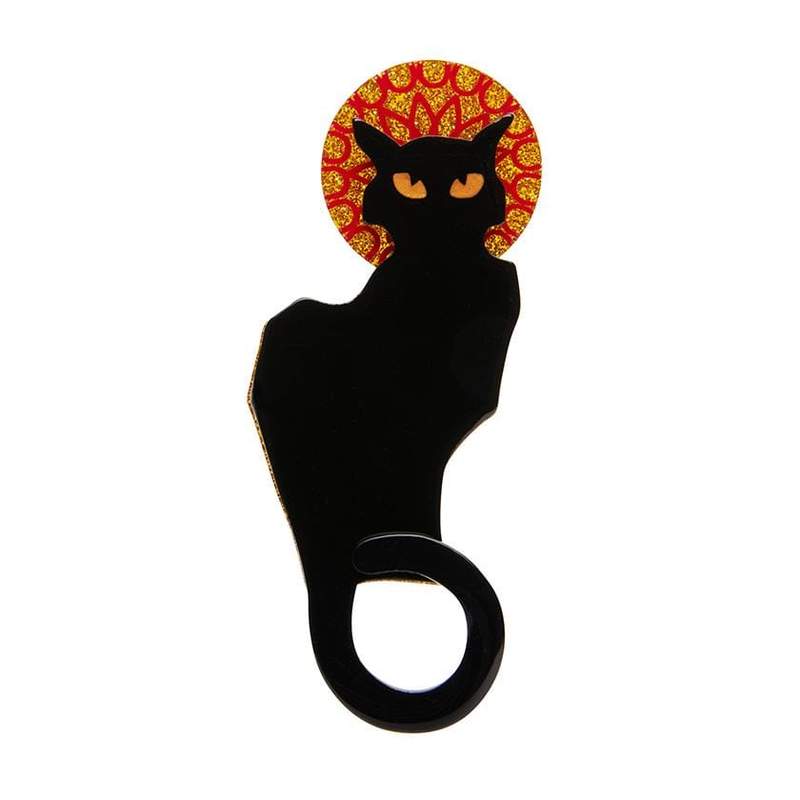 Erstwilder - Le Chat Noir Brooch - Art Nouveau 2.0 (2021)