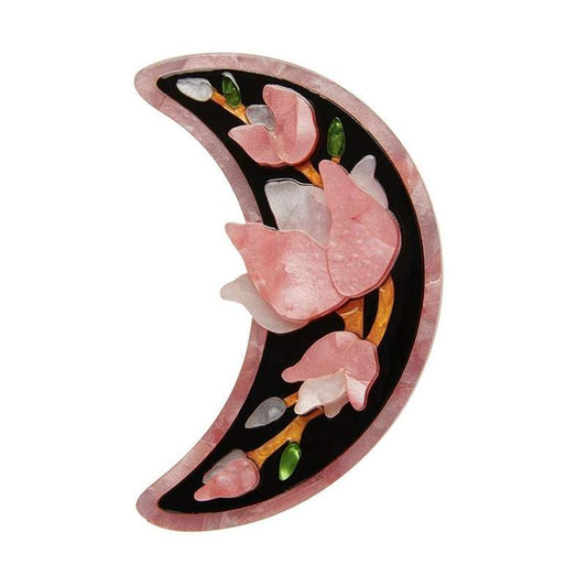 Erstwilder - Steel Magnolias Brooch (Pink) - Art Nouveau 2.0 (2021)