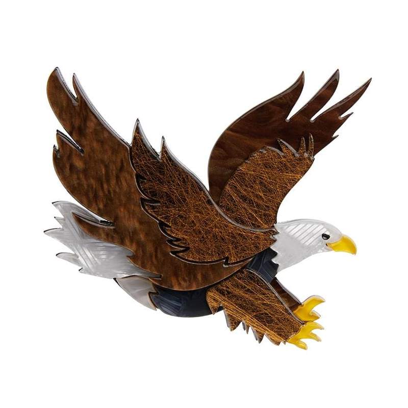 Erstwilder - Comeback Kid Eagle Brooch - Woodlands (2020)
