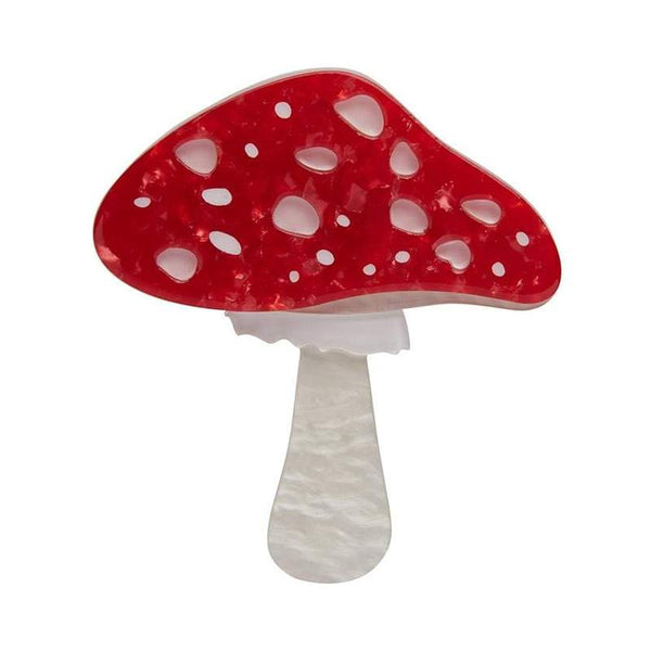 Erstwilder - Well Spotted Mushroom Brooch - Woodlands (2020)