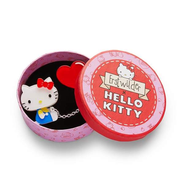 Erstwilder - Balloon Heart Brooch - Hello Kitty (2021)