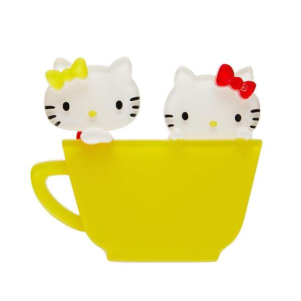 Erstwilder - Hello Kitty & Mimmy Tea Cup Brooch - Hello Kitty (2021)