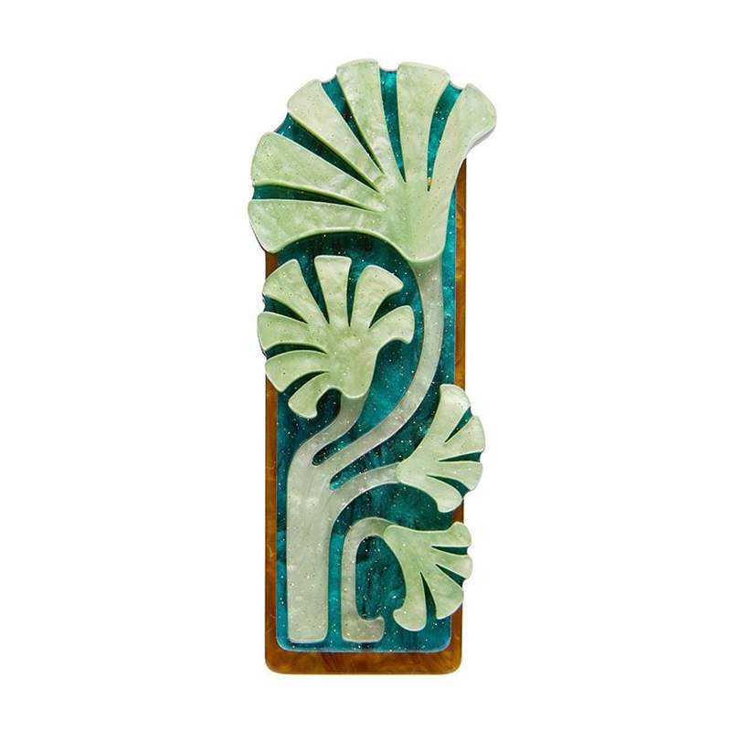 Erstwilder - Fronds and Fortune Brooch - Art Nouveau 2.0 (2021)