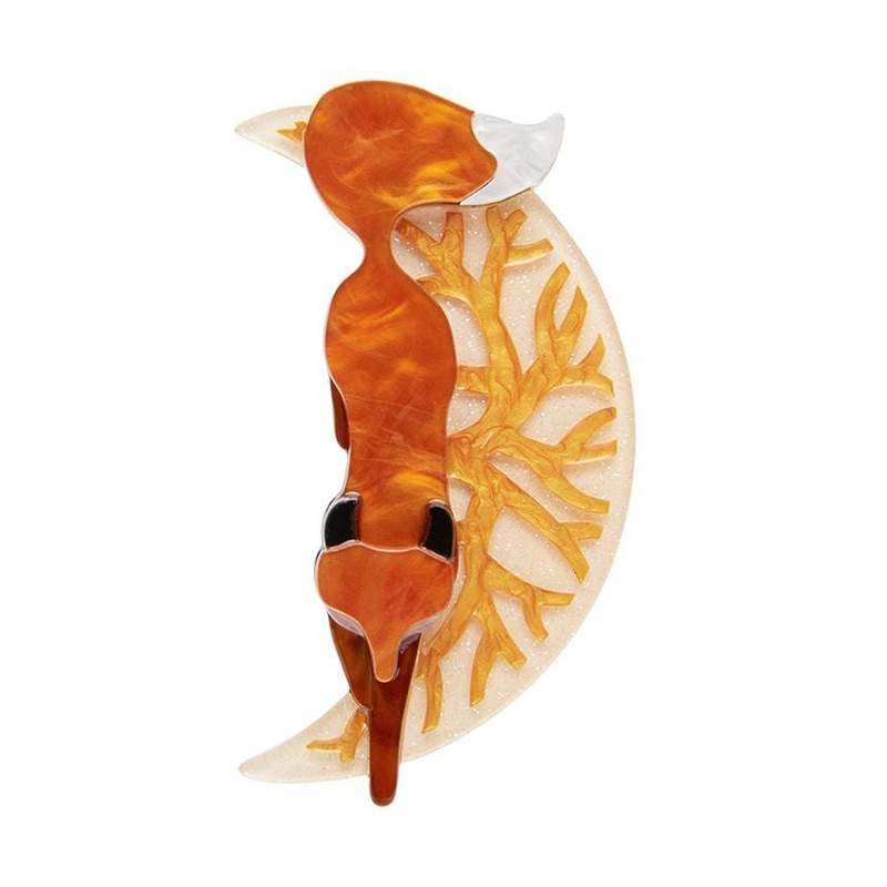 Erstwilder - The Prowling Fox Brooch - Art Nouveau 2.0 (2021)