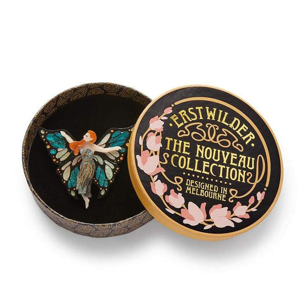 La Fee Verte Fairy Brooch - Erstwilder Art Nouveau (2021)