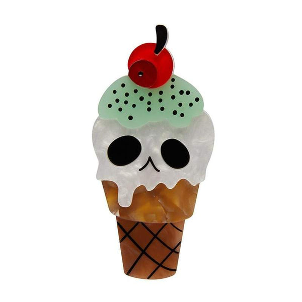 Erstwilder - I-Scream Brooch - Cute & Spooky by Mimsy (2021)