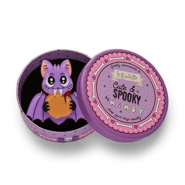 Erstwilder - Fruit Bat Attack Brooch - Cute & Spooky by Mimsy (2021)