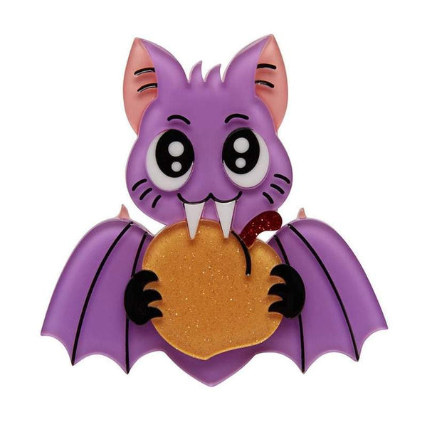 Erstwilder - Fruit Bat Attack Brooch - Cute & Spooky by Mimsy (2021)