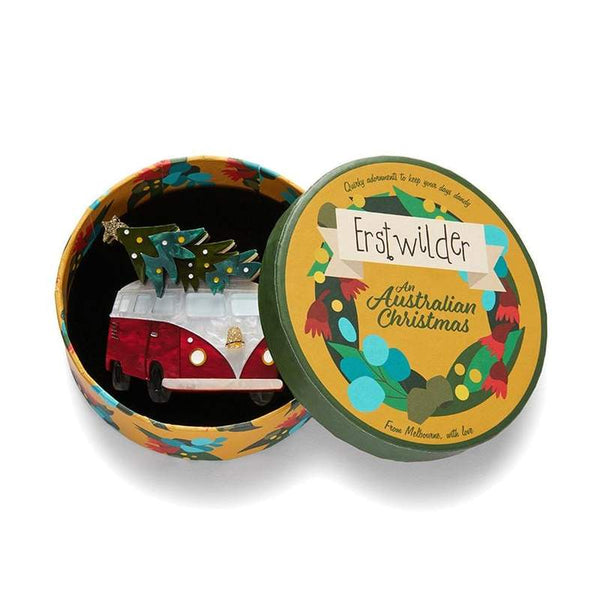 Erstwilder - Seasonal Delivery Brooch - An Australian Christmas (2021)
