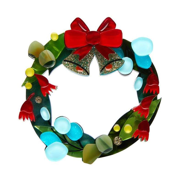 Erstwilder - Wreath Down Under Brooch - An Australian Christmas (2021)