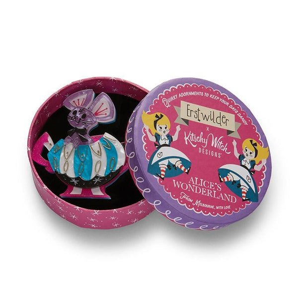 Erstwilder - What the Dormouse Said Brooch - Kitschy Witch (2021)