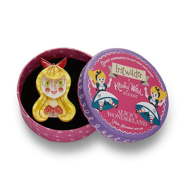 Erstwilder - A Curiouser Alice Brooch - Kitschy Witch (2021)