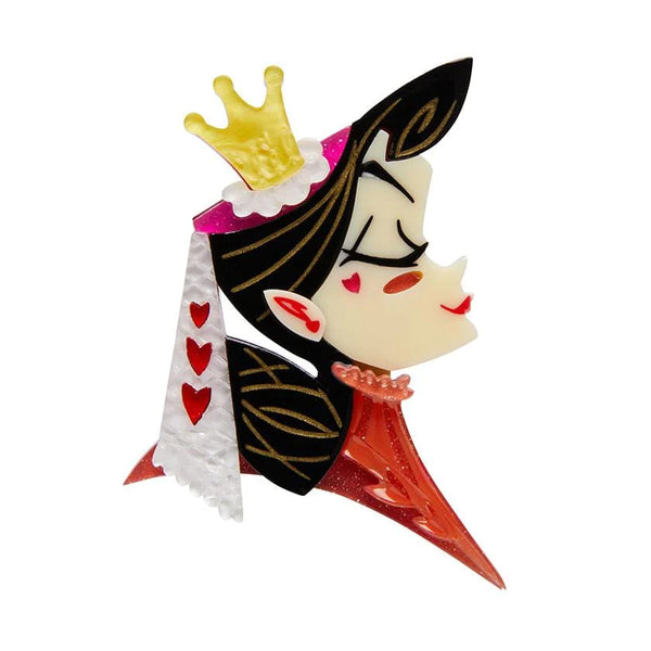 Queen of Hearts Brooch - Erstwilder x Kitschy Witch